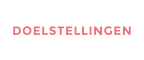 DOELSTELLINGEN
